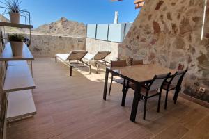 Ruang duduk di Ocean Apartment Tauro, Fast WI-FI, Pool, Terrace