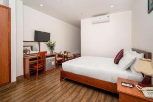 TV o dispositivi per l'intrattenimento presso Phú An Hotel