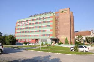 Budynek, w którym mieści się hotel