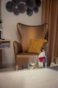 Posezení v ubytování C-YOU Hotel Chemnitz