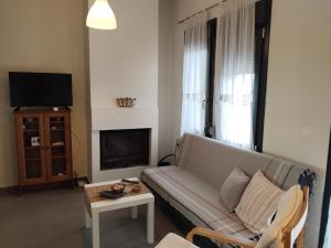 TV a/nebo společenská místnost v ubytování green guesthouse