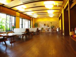 Area tempat duduk di Gero Onsen Yukyunohana