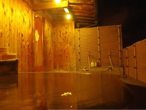 Kamar mandi di Gero Onsen Yukyunohana