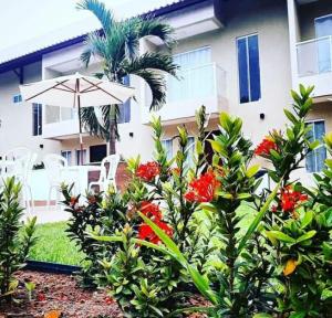Taman di luar Golden Apartament's Porto de Galinhas