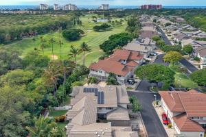 an aerial view of a residential neighborhood with houses at Ko Olina Fairways #4E townhouse in Kapolei