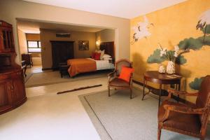 The Bohemian Guesthouse的休息区
