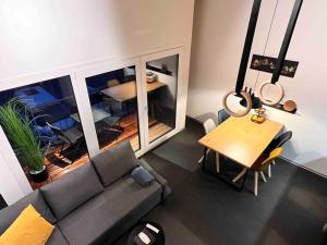 พื้นที่นั่งเล่นของ studio suite im fresh-cube