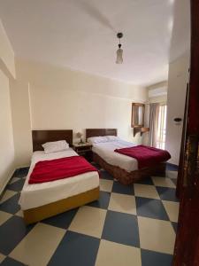 Dahab Vibes Hotelにあるベッド