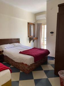 Dahab Vibes Hotelにあるベッド