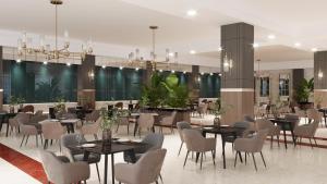 Ресторан / й інші заклади харчування у Dobedan World Palace Hotel ''Ex Brand Alva Donna World Palace ''