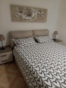 Ένα ή περισσότερα κρεβάτια σε δωμάτιο στο Casa Rossi