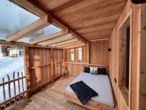Posteľ alebo postele v izbe v ubytovaní Finks Appartement