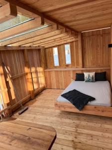 Posteľ alebo postele v izbe v ubytovaní Finks Appartement