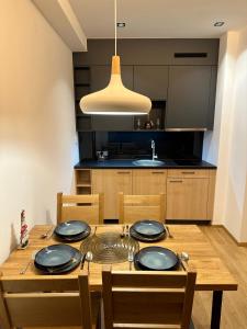 Η κουζίνα ή μικρή κουζίνα στο Apartman Pahulja 402 - Zlatni Javor