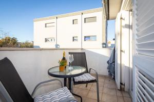 Μπαλκόνι ή βεράντα στο Apartments Luka free bikes