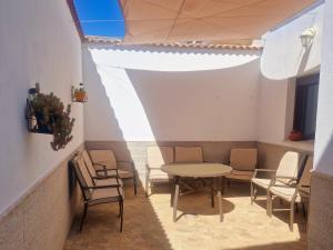 Posedenie v ubytovaní La Casona de Alba