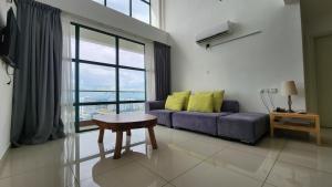 Posezení v ubytování The Penthouse and Suite SGR Melaka
