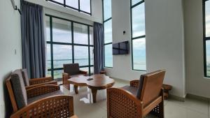Posezení v ubytování The Penthouse and Suite SGR Melaka