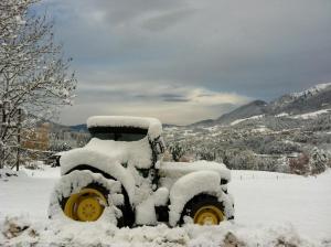 冬天的Agritur Maso Piasina
