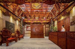 Hall ou réception de l'établissement ChengDu Wuhou Temple Han Dynasty Hotel