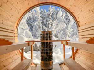 Obiekt Viktoria Lodges zimą