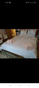 Postel nebo postele na pokoji v ubytování Φανταστικός χώρος δίπλα στον μύλο ξωτικών
