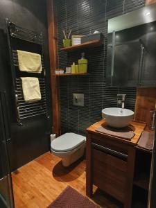 Grande Chambre double avec douche privative 욕실