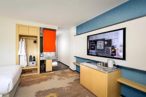 TV a/nebo společenská místnost v ubytování Aurea Hotel Perth Kings Park