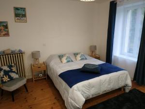 En eller flere senge i et værelse på La maison d Eole