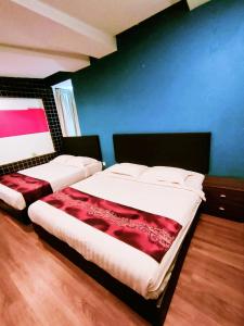 Postel nebo postele na pokoji v ubytování HOTEL YTS
