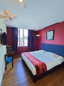 Postel nebo postele na pokoji v ubytování HOTEL YTS