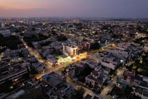 Γενική άποψη της πόλης Αμριτσάρ ή θέα της πόλης από  αυτό το ξενοδοχείο