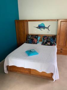 Postel nebo postele na pokoji v ubytování Residence Les Lataniers