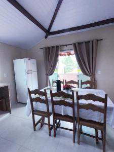 Kuchyň nebo kuchyňský kout v ubytování Recanto Guarassol Apartamentos