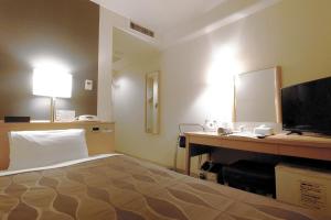TV a/nebo společenská místnost v ubytování Country Hotel Niigata
