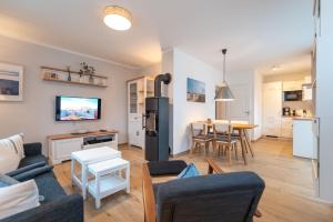 Kuchyň nebo kuchyňský kout v ubytování Ferienhaus "Am Kiefernwäldchen"