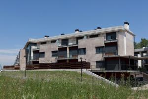 Budova, kde se aparthotel nachází