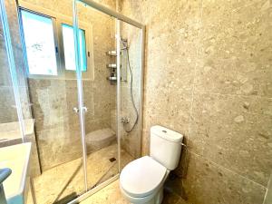 Ванная комната в Himonas Apartments