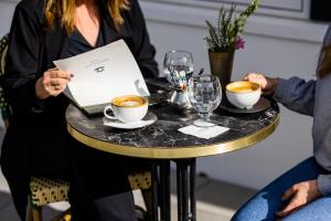 Nápoje v ubytování Hotel Ny Hattenæs