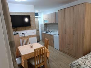 Kuchyň nebo kuchyňský kout v ubytování Apartman SANJALICA Divčibare