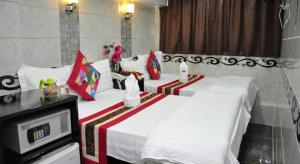 Voodi või voodid majutusasutuse Toronto Guest House toas