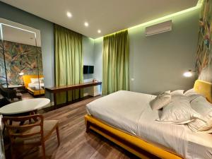 Le Palazzine Hotel客房内的一张或多张床位