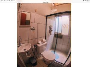 Koupelna v ubytování Nomads Trek Hostel Agência + 19 fotografií