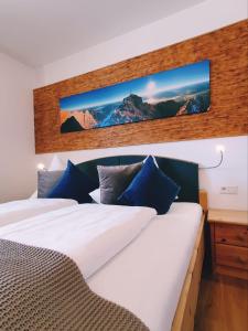 Posteľ alebo postele v izbe v ubytovaní Ferienwohnung Glockenblume