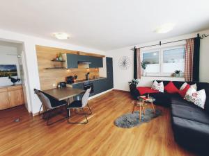 Posedenie v ubytovaní Ferienwohnung Glockenblume
