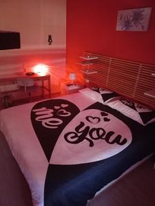 Ένα ή περισσότερα κρεβάτια σε δωμάτιο στο Lady D Bed&Breakfast
