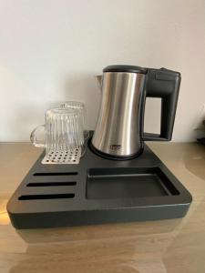 Facilități de preparat ceai și cafea la Businesshotel Lux