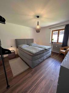 Postel nebo postele na pokoji v ubytování Ferienwohnung Bergrausch
