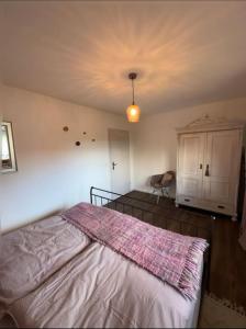 Postel nebo postele na pokoji v ubytování Ferienwohnung Bergrausch