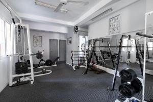 Fitness centrum a/nebo fitness zařízení v ubytování Gosia Apartment GYM Included